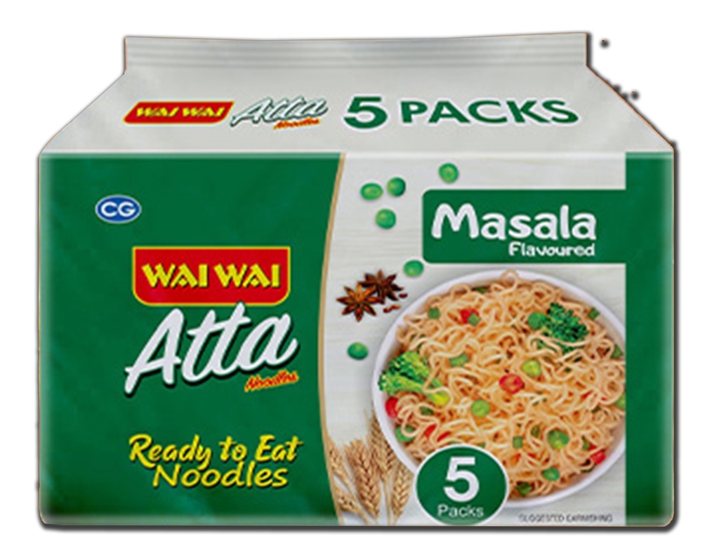 Wai Wai Atta Veg Flavour(12x5x75Gm)