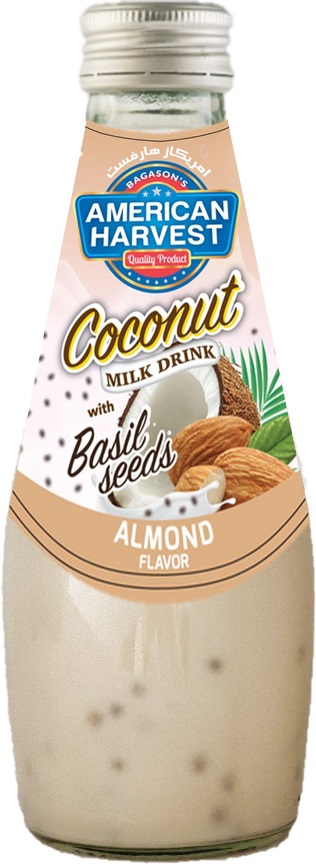 AH Coconut Milk Almond with Basil Seed (24x290ml)