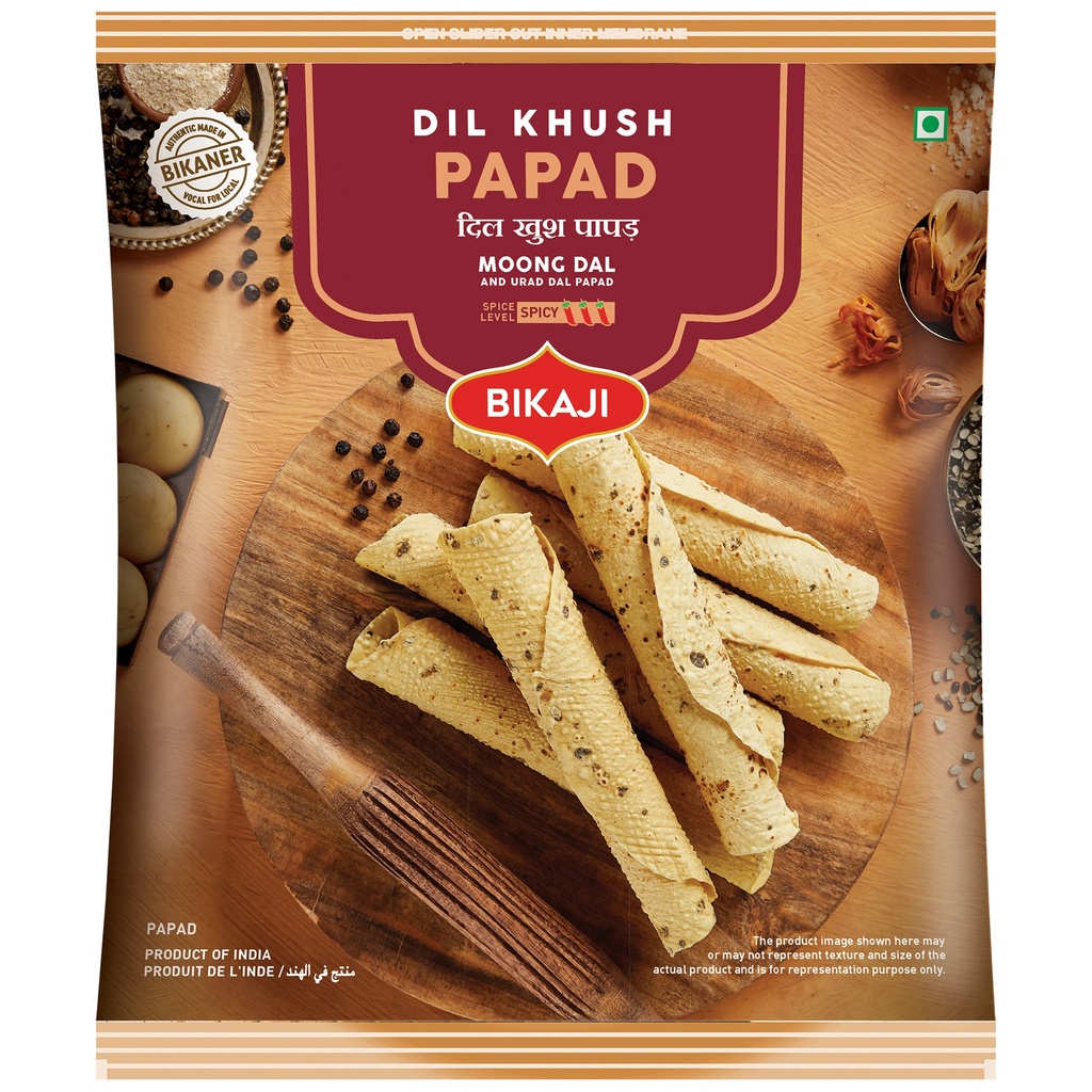Bikaji Papad Dil-Khush (60x250G)