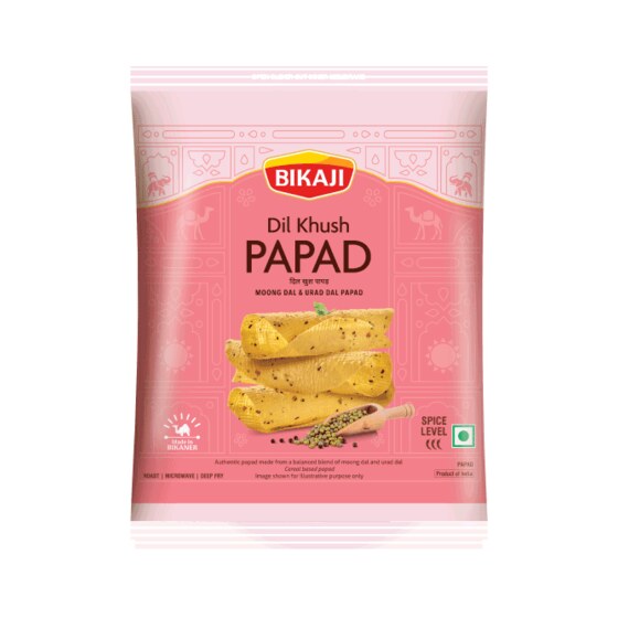 Bikaji Papad Dil-Khush (60x250G)