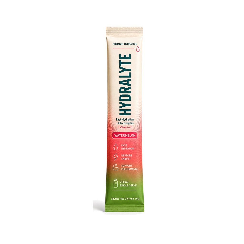 Hydralyte Electrolyte Powder Watermelon (12x25x10g)