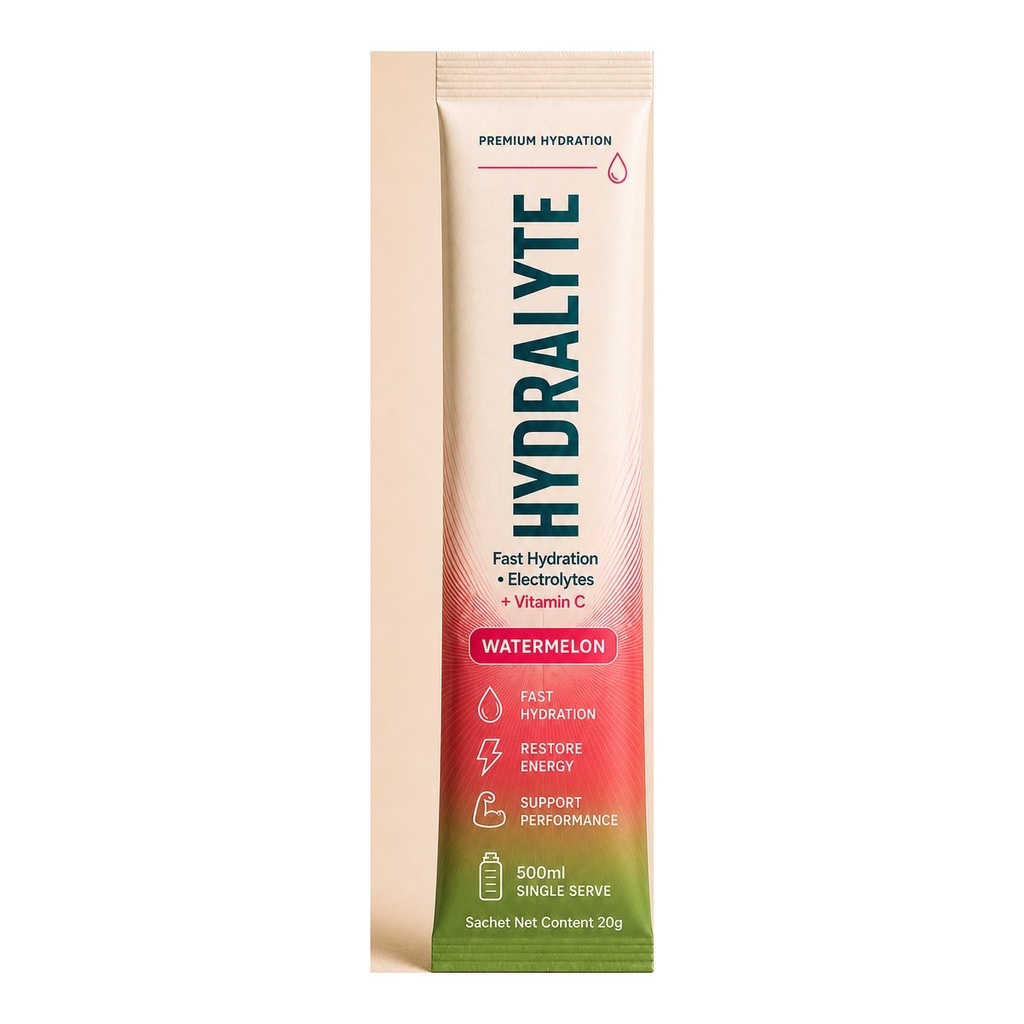Hydralyte Electrolyte Powder Watermelon (200x20g)