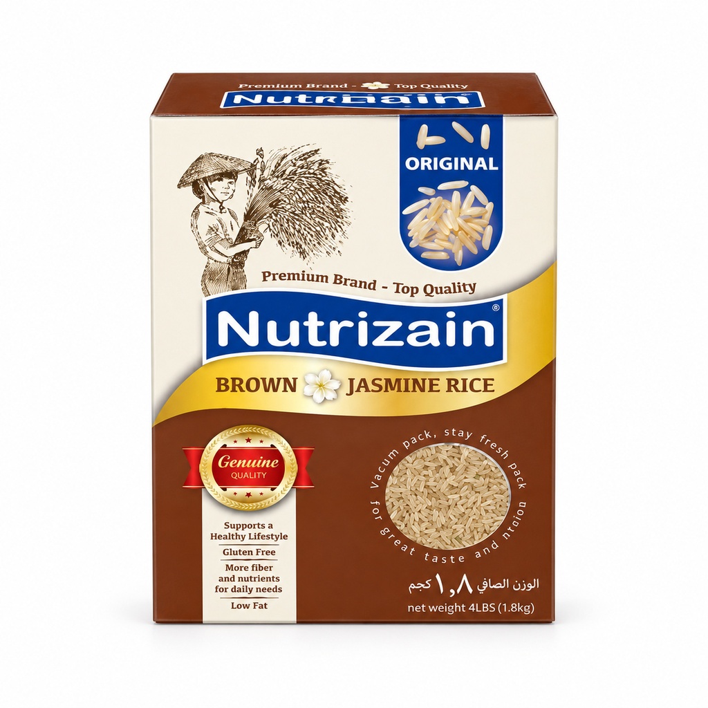 Nutrizain Brown Jasmine Rice (10x1kg)