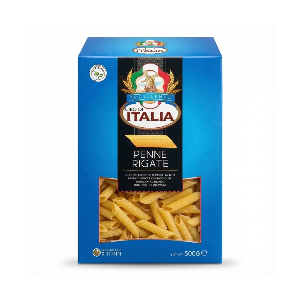 Cibo Di Italia Pasta Penne Rigate (16x500g)