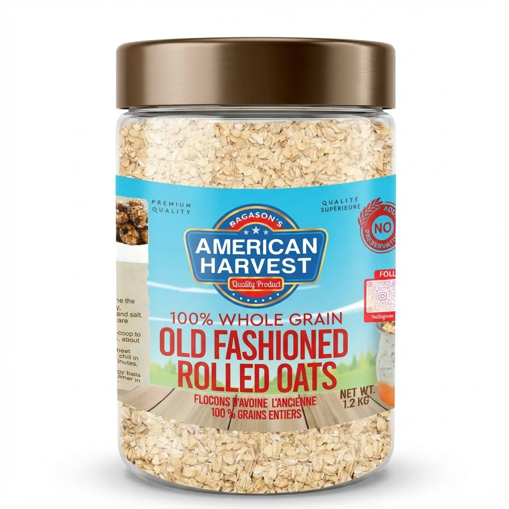 AH ROLLED OATS (12x1.2kg) JAR