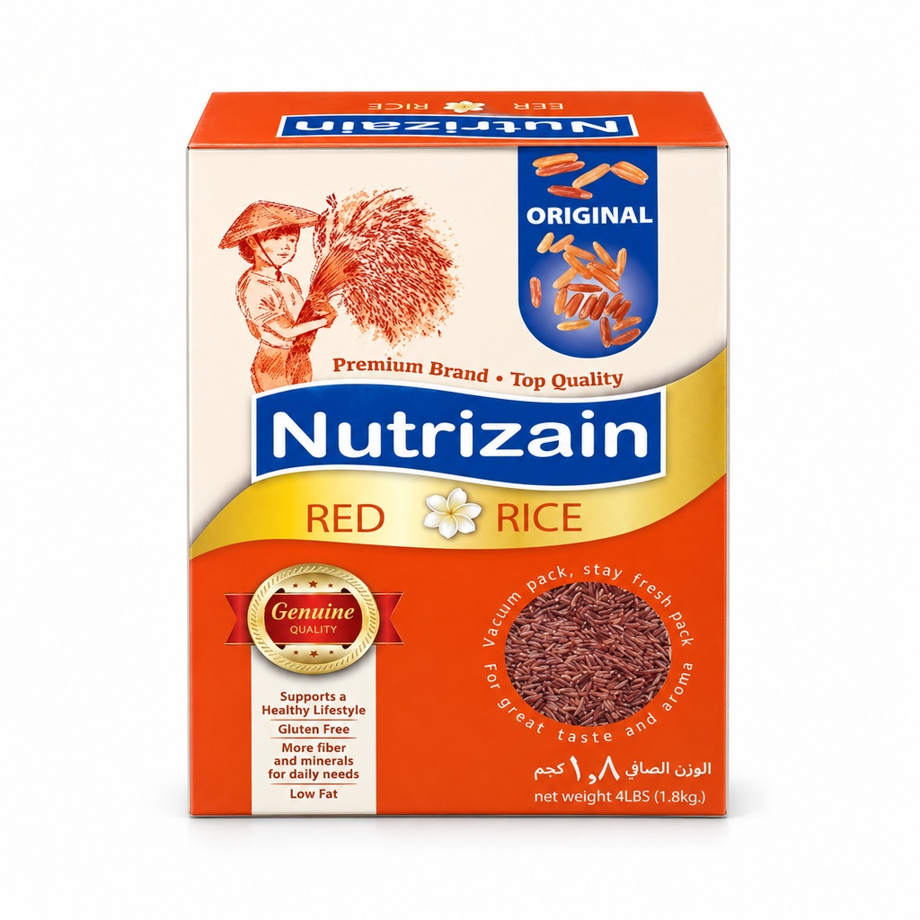 Nutrizain Red Rice (6x4lb)1.8kg