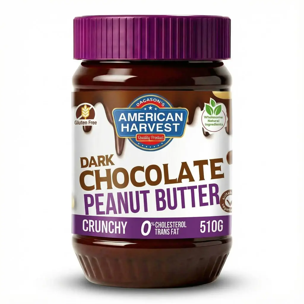 AH Chocolate Peanut Butter Crunchy (12x510g)