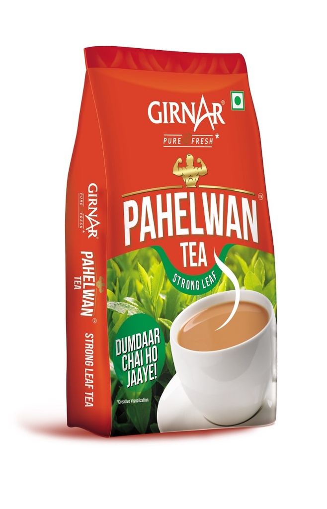 Girnar Pahelwan Black Tea Pouch (12x1Kg)
