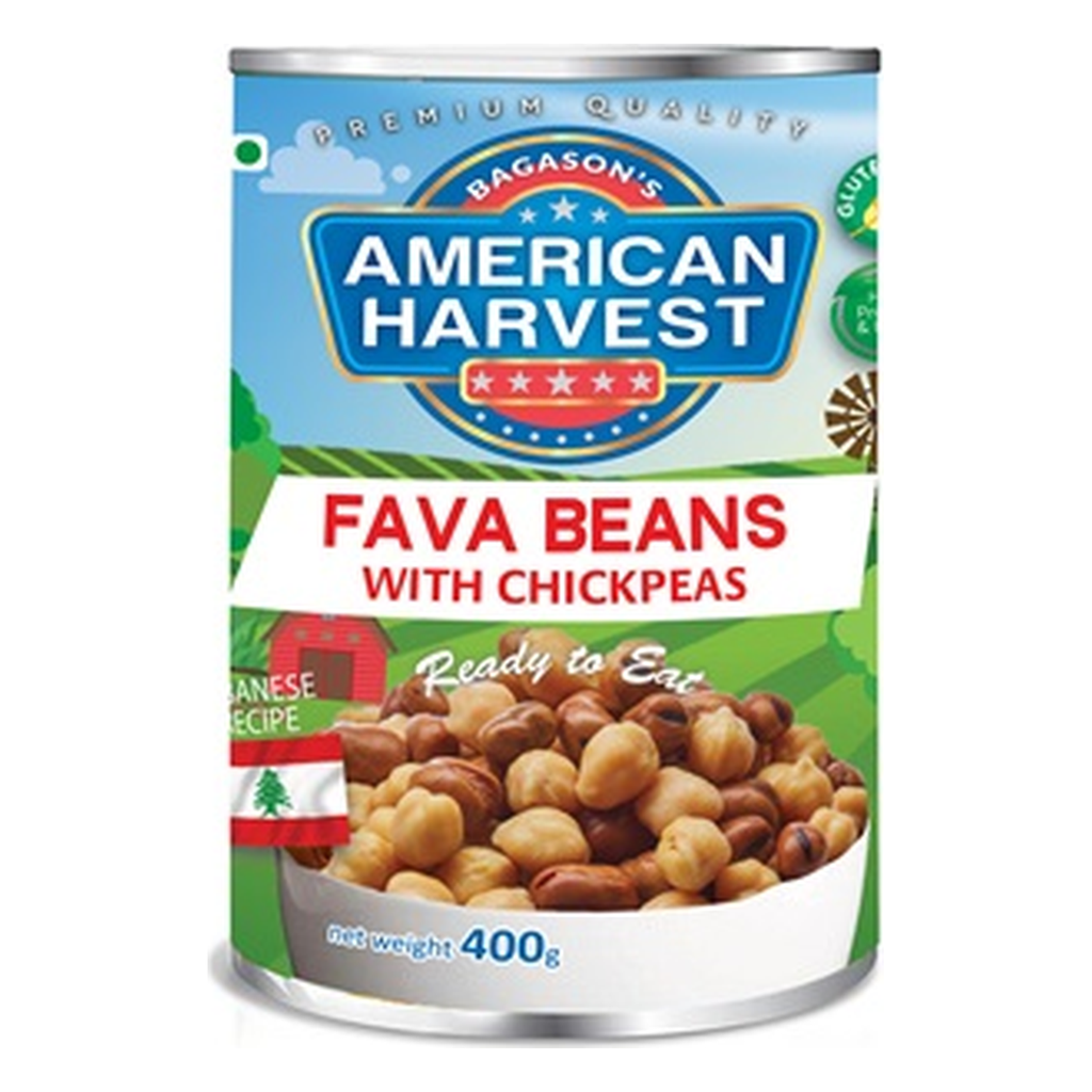 AH Fava beans Lebanese Recipe(Chickpeas) (24x400g)