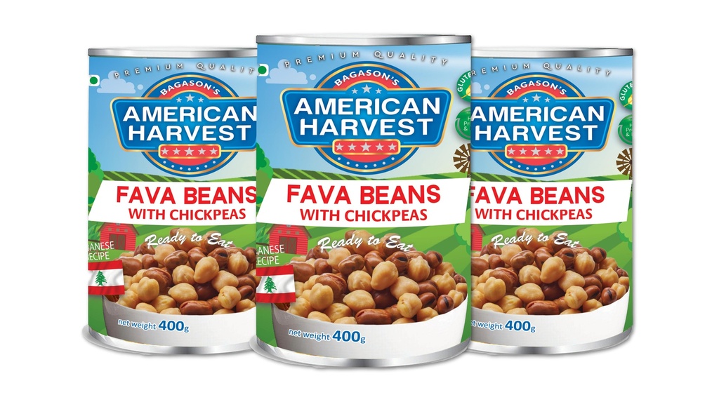 AH PROMO Foul Medammas Lebanese Recipe(3x400g)
