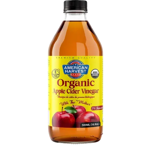 AH Organic Apple Cider Vinegar with Mother 16oz (12x473ml)