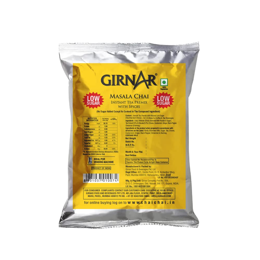 Girnar Premix Masala 2in1 Low Sugar (1Kgx10)