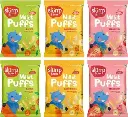 Slurrp Farm Teething Puffs Pack of 6 (15x90 gms)