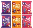 Slurrp Farms Jowar Puffs combo - Cheddar cheese (2), Khatta Meetha (2), Mild Masala (2) (15x120 gms)