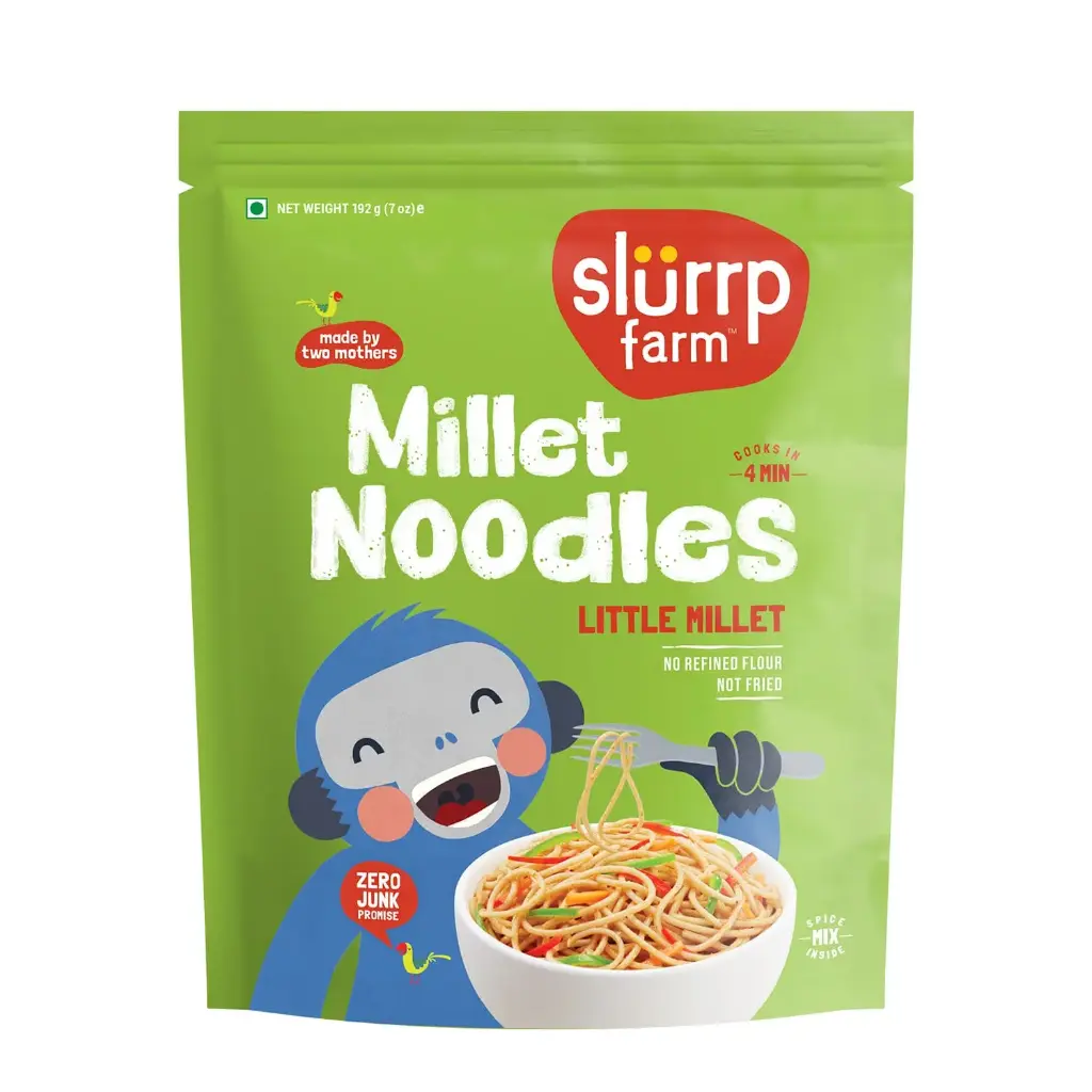 Slurrp Farms Millet Noodles - Mild Masala (50x192 gms)