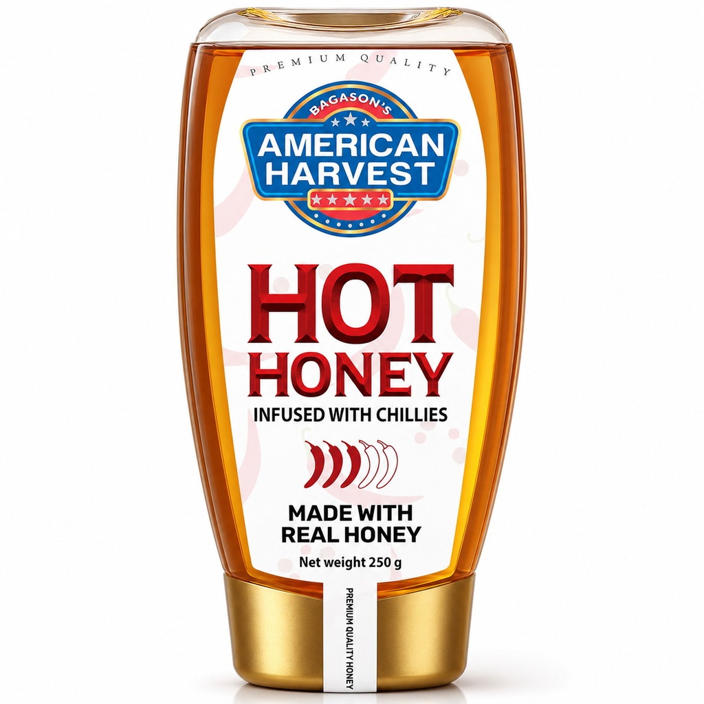 AH Hot Honey Squeeze Jar (12x250g)