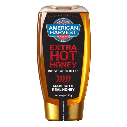 AH Extra Hot Honey Squeeze Jar (12x250g)