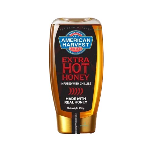AH Extra Hot Honey Squeeze Jar (12x250g)