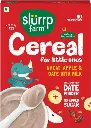 Slurrp Farm Cereal for Little ones: Wheat, Apple and Date with Milk (20x200g)