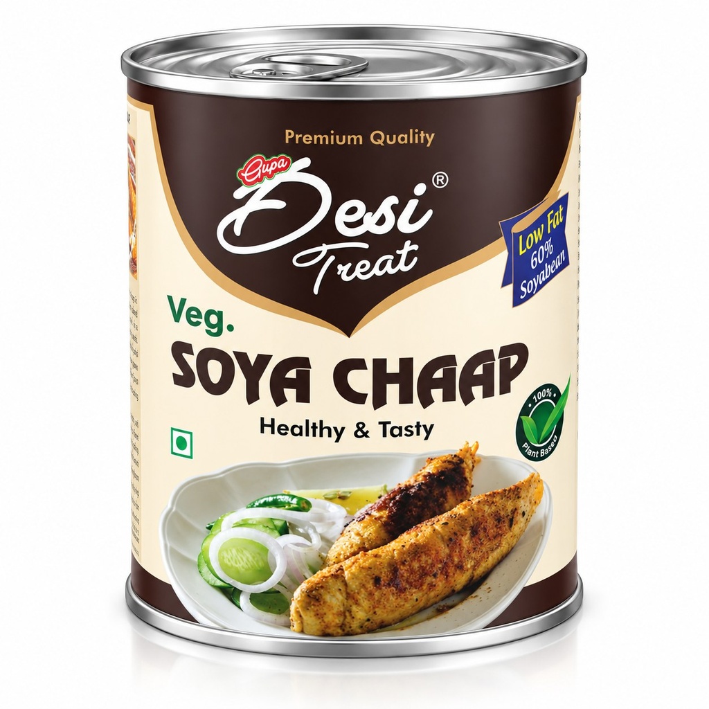 Desi Treat Soya Chaap(12x800g)