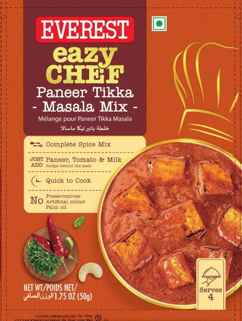 Everest Eazy Chef-Paneer Tikka Masala Mix(60x50gm)