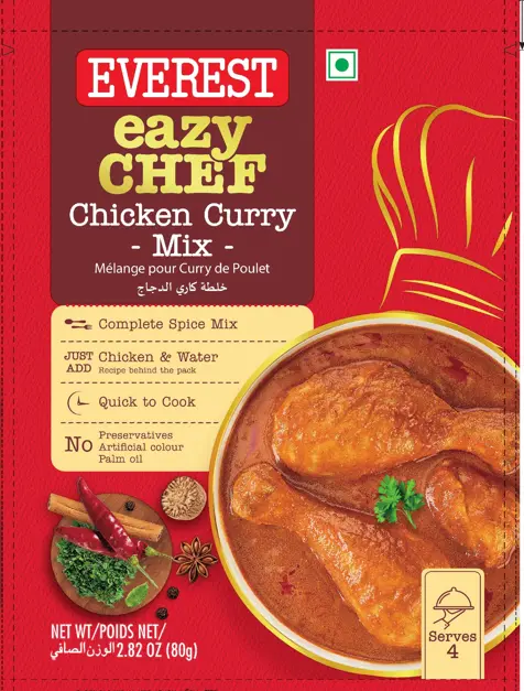 Everest Eazy Chef-Chicken Curry Mix (60x80gm)