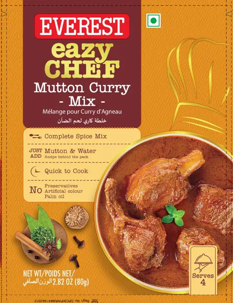 Everest Eazy Chef-Mutton Curry Mix (60x80gm)