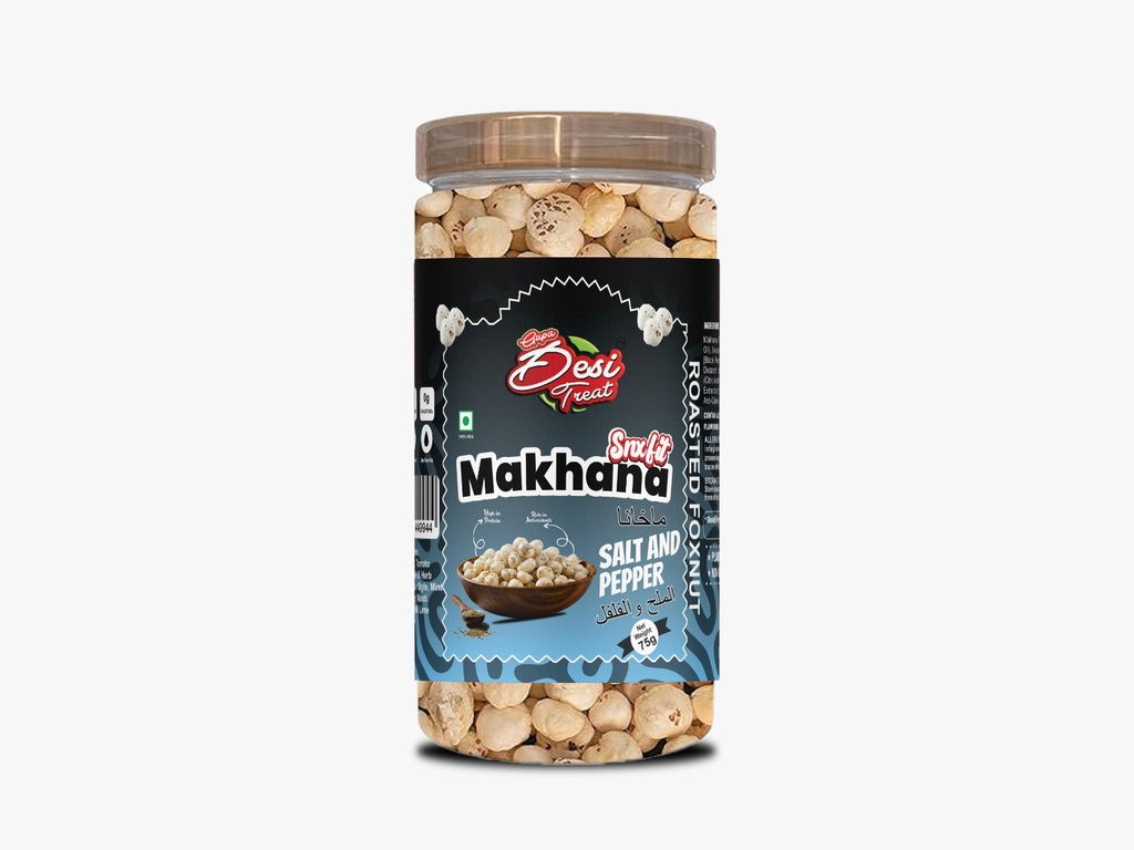 Desi Treat Salt And Pepper Makhana (20x75g)