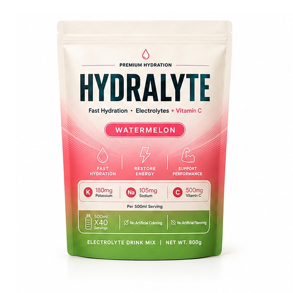 Hydralyte Electrolyte Powder Watermelon (10x800g)