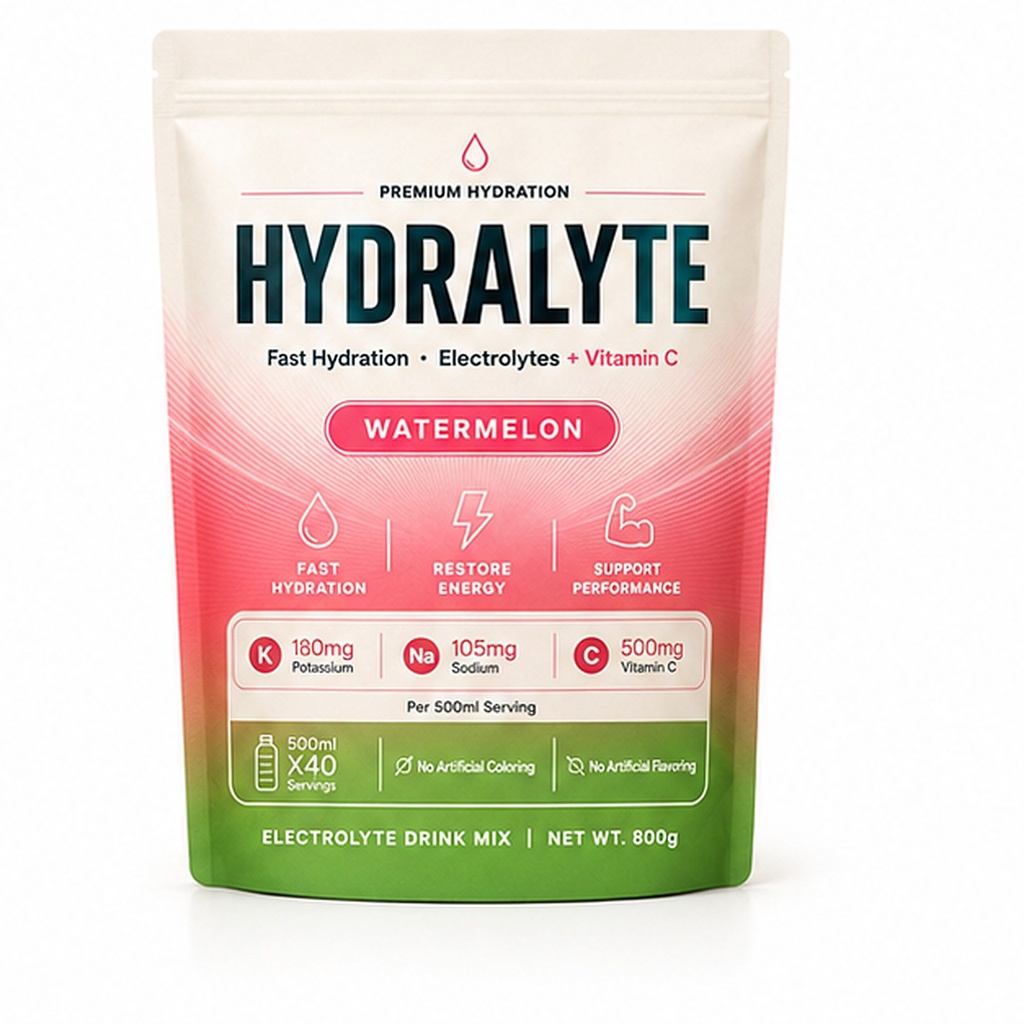 Hydralyte Electrolyte Powder Watermelon (10x800g)