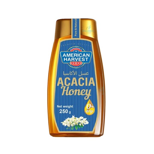 [AH-169-1] AH Acacia Honey Squeeze Jar (24x250g)