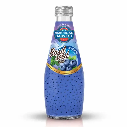 [AH-17] AH Basil Seed Drink Blueberry (24x290ml)