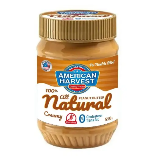 [AH-34] AH All Natural Peanut Butter Creamy (12x510G)