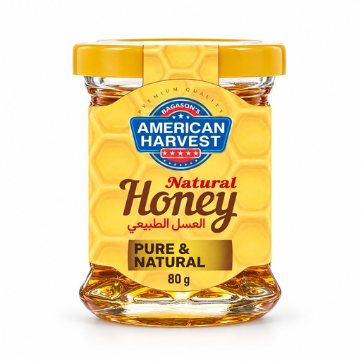 [AH-35] AH HONEY PURE & NATURAL Jar (12x4x80gm)