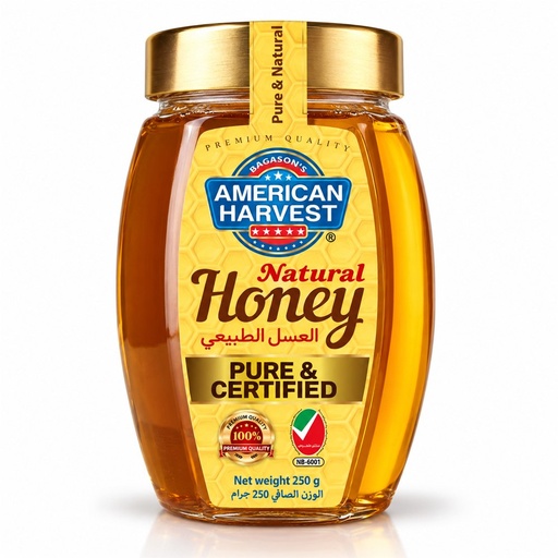 [AH-138] AH Honey Hexa Jar(24x250g)