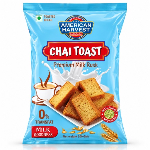 [AH-151] AH Premium Milk Toast (24x300g)