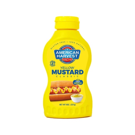 [AH-71] AH YELLOW MUSTARD (12x227g)(8oz)