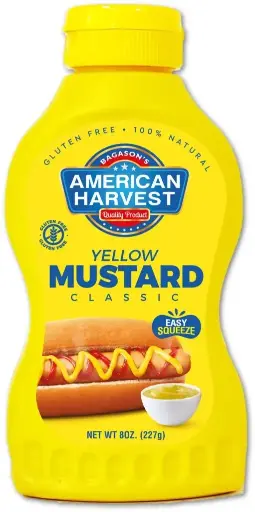 [AH-71] AH YELLOW MUSTARD (12x227g)(8oz)
