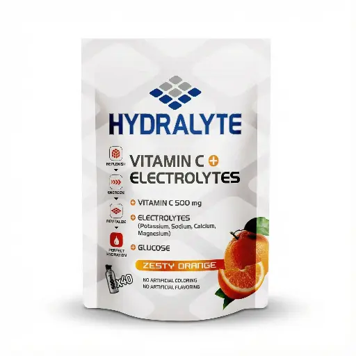 [HYD-9] Hydralyte Electrolyte Powder ORANGE FLAVOUR (10 X 800 GMS)