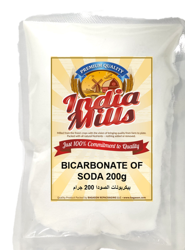 [IM-145] INDIA MILLS Bicarbonate of Soda/ BAKING SODA 200G