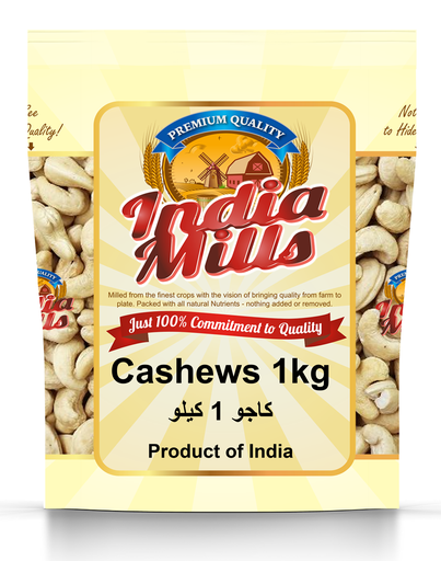[IM-132] INDIA MILLS CASHEWS 1KG