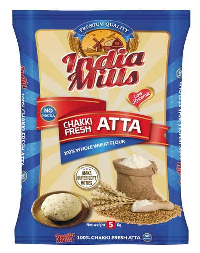 [IM-50] India Mills Chakki Fresh Atta (6X5Kg)
