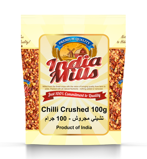 [IM-066] INDIA MILLS CHILI CRUSHED (24x100G)