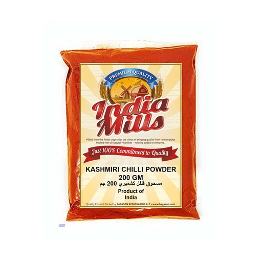[IM-003] INDIA MILLS CHILI POWDER (24X200GM)