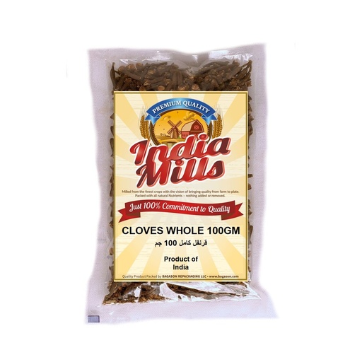 [IM-017] INDIA MILLS CLOVES WHOLE (24X100GM)