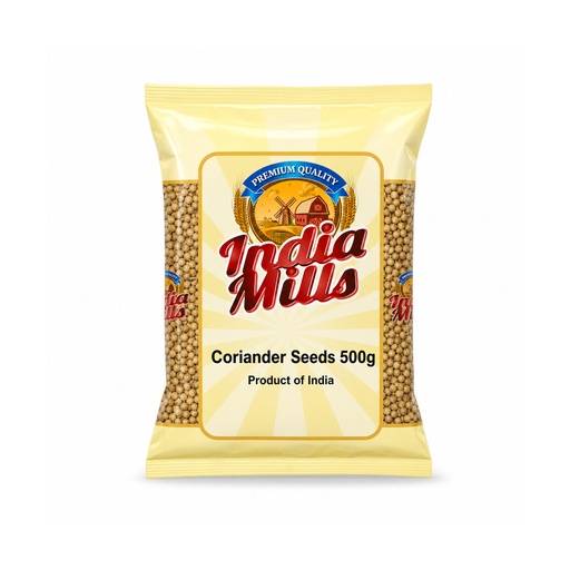 [IM-040] INDIA MILLS CORIANDER SEEDS (12X500GM)
