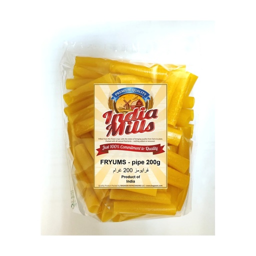 [IM-088] INDIA MILLS FRYUMS-PIPE (24x200g)