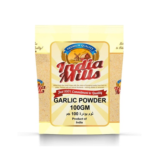 [IM-073] INDIA MILLS GARLIC POWDER (24X100GM)
