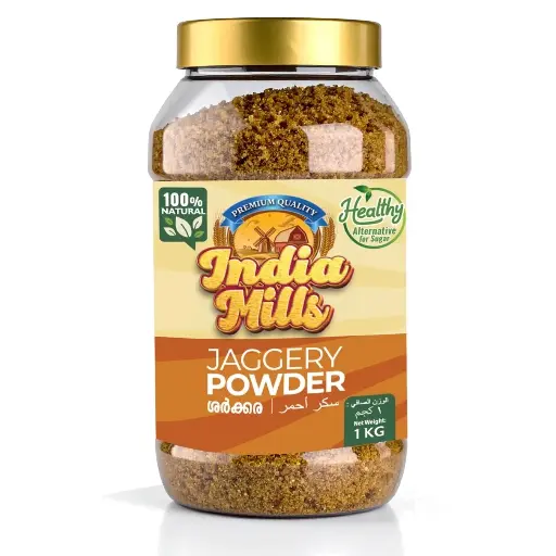 [IM-172] INDIA MILLS Jaggery Powder Jar (12x1kg)