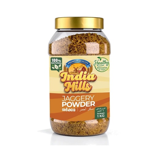 [IM-172] INDIA MILLS Jaggery Powder Jar (12x1kg)